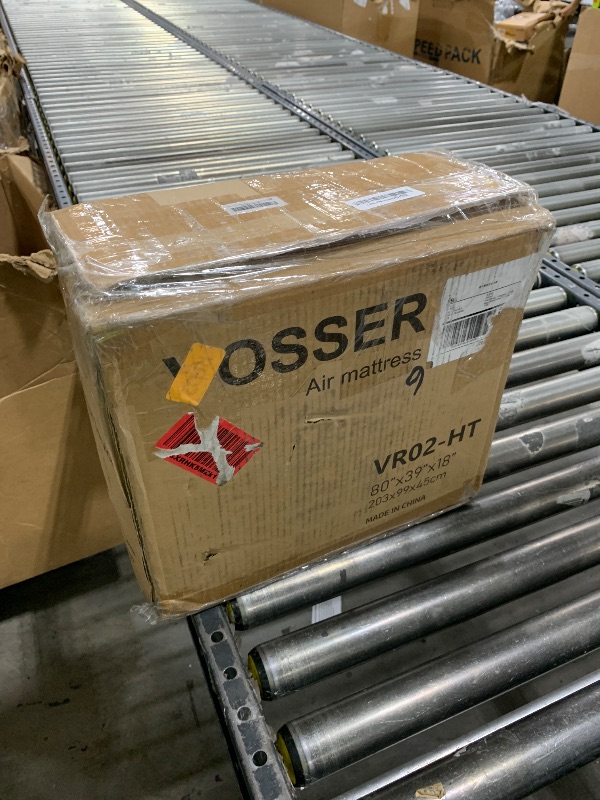Photo 1 of VOSSER Twin Air Mattress with Built-in Pump Raised,18in X-Long Thicken Firm Blow Up Mattress 