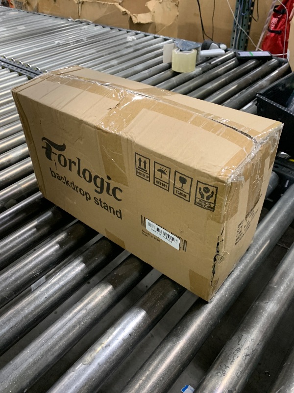 Photo 1 of Backdrop Stand 10×8ft (W×H) Adjustable Backdrop Support Ground Kit Photography Photo Shoot Backdrop 