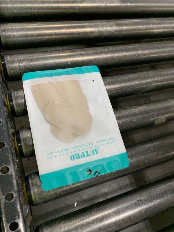 Photo 1 of (3 Pairs) Pigskin Heel Cushions Cups for Plantar Fasciitis, Sore Heel Pain, Bone Spur & Achilles Tendonitis, Heel Support Insoles, Adhesive Heel 