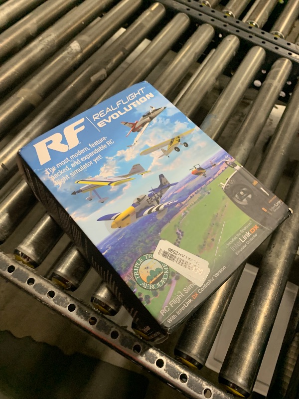Photo 1 of REALFLIGHT Evolution RC Flight Simulator Software with Interlink DX Controller Included RFL2000 Air/Heli Simulators Compatible with VR headsets Online Multiplayer Options