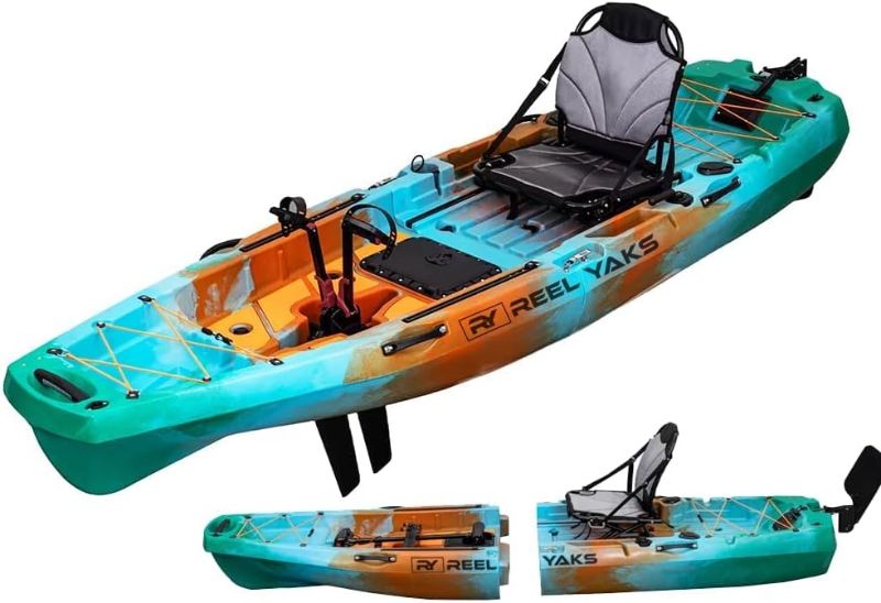 Photo 1 of Radar Modular Fishing Kayak - 10ft Lightweight, Sit On Top Kayak for Adults & Youth - Stable & Portable, Ideal Space-Saving Design for Travel - 400 lbs Capacity
