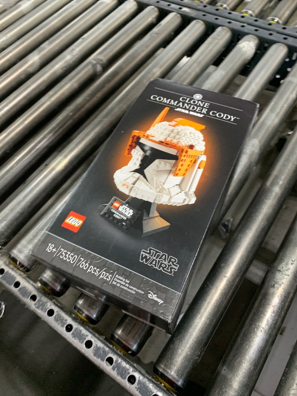 Photo 1 of LEGO Star Wars Clone Commander Cody Helmet 75350 Collectible Building Set - Featuring Authentic Details, Office Decor Display Model for Adults, The Clone Wars Collection Memorabilia and Gift Idea