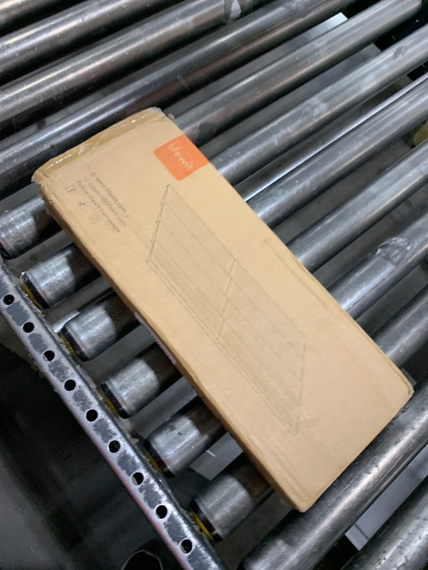 Photo 1 of Lifewit Plastic Adjustable Spice Drawer Organizer, Expandable Spice Rack for Countertop, Jar Storage Tray for Condiment, Seasoning, Syrup,Liquor, Medicine for Kitchen, Pantry, Set of 8, Clear