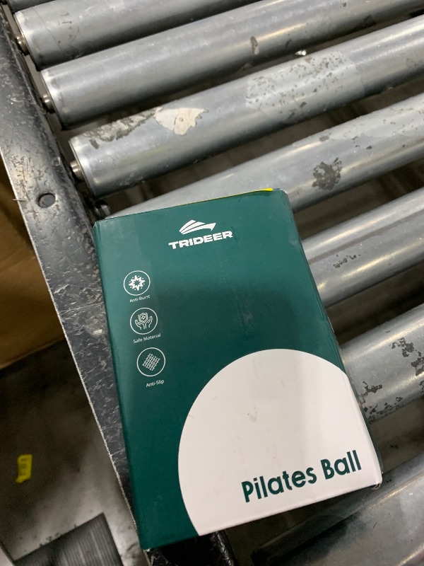 Photo 1 of Trideer 9-Inch Pilates Ball with Exercise Guide for Core Strength, Yoga, Stability, Stretching & Physical Therapy