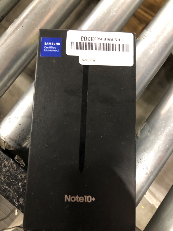 Photo 1 of Samsung Galaxy Note 10+, 256GB, Aura Black - Fully Unlocked (Renewed Premium)