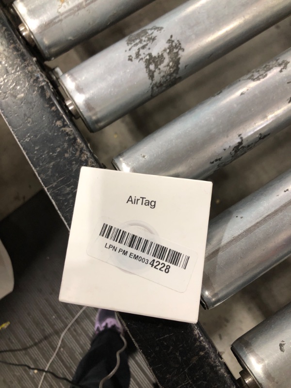 Photo 1 of Apple AirTag. Keep Track of and find Your Keys, Wallet, Luggage, Backpack, and More. Simple one-tap Set up with iPhone or iPad