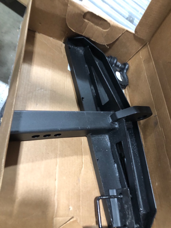 Photo 1 of IIIREENO 24" Hitch Step Armor Fit for 2" Hitch Receiver Pickup Truck&Trailer&SUV Rear Bumper Guard Protector|Anti-Slip Design&with Traction Function | with Pin Lock and Stabilizer