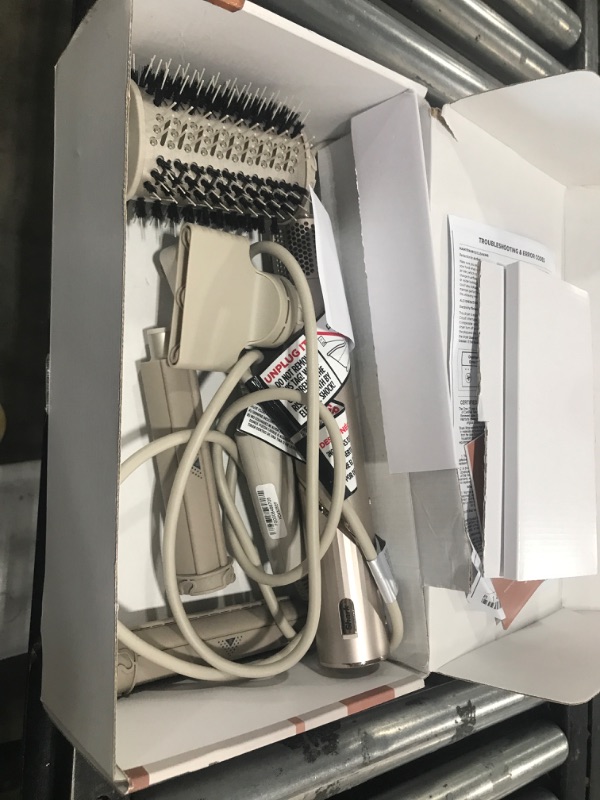 Photo 1 of Shark HD430REF (Refurbished) FlexStyle Air Styling & Drying System, Powerful Hair Dryer Brush & Multi-Styler with Auto-Wrap Curlers, Paddle Brush, Oval Brush, Concentrator Attachment, Stone (Renewed)