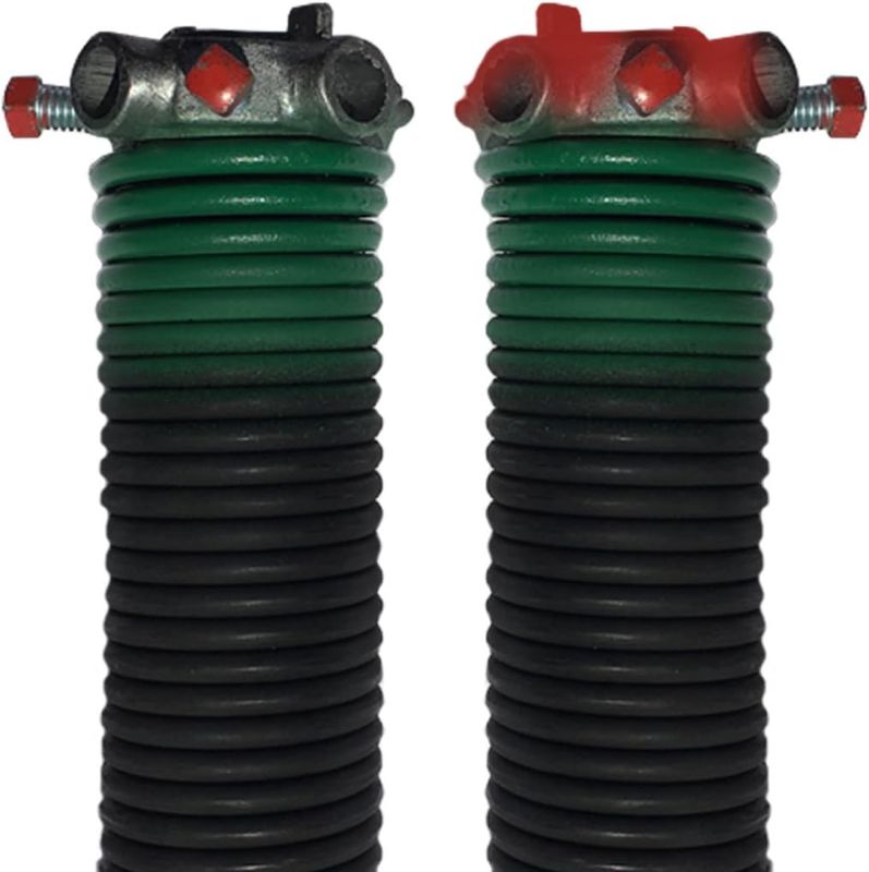 Photo 1 of DURA-LIFT .284 x 2" x 28" Torsion Garage Springs (Green, Left & Right Wound)