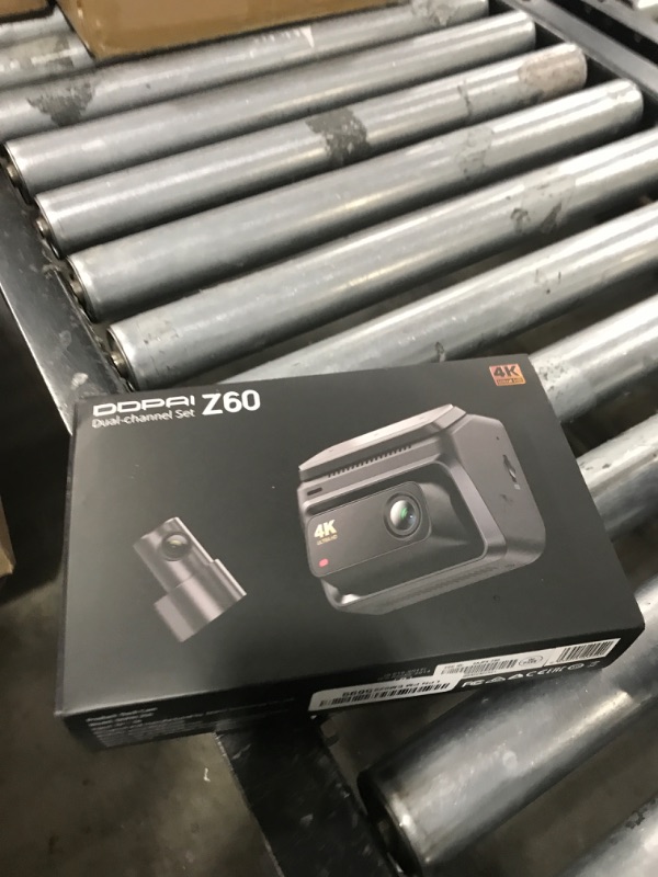 Photo 1 of DDPAI Dash Cam Front and Rear, 4K + 1080P Dash Camera for Cars, Real 4K Dashcam with 32G eMMC, Full Color Night Vision, 5GHz WiFi 6, 7 Days Parking Mode, GPS, 3" IPS, ADAS, WDR, Loop Recording, Z60