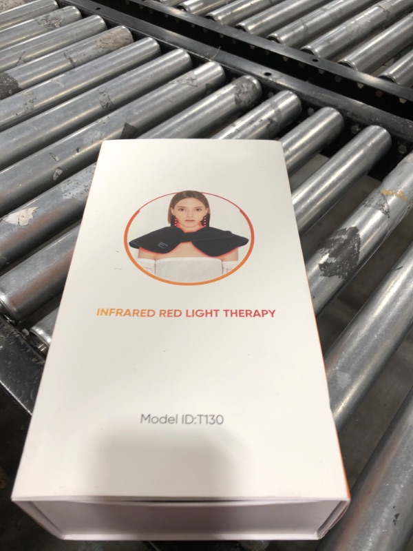 Photo 1 of GLENTAXY Red Light Therapy for Neck Shoulder Back Pain Relief with 288 LEDs, Near Infrared Heating Wrap, Red Infrared Light Therapy Device for Body, 660/850nm Pad