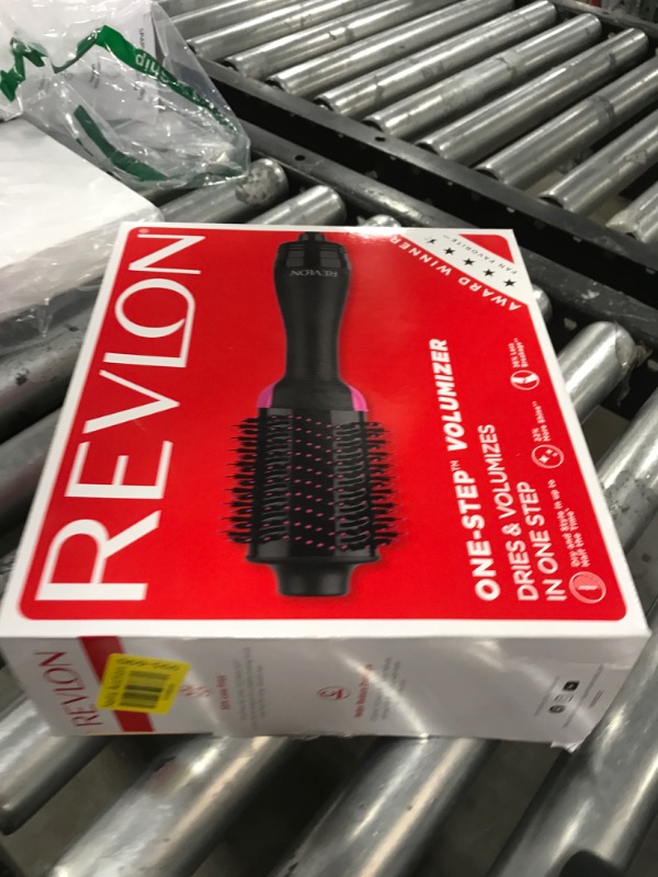 Photo 1 of REVLON One-Step Volumizer Hair Dryer and Styler – Easy Salon-Style Blowouts – Less Frizz, More Shine, and Reduced Heat Damage, for All Hair Types and Lengths (Black)