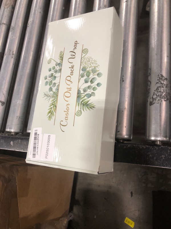 Photo 1 of 11 PCS Castor Oil Pack Wrap for Men Entire Body Plus Size, Black Castor Oil Pads Set for Eye Stomach Knee Leg Feet, Flannel Cotton, Adjustable Straps, Reusable, Machine Washable