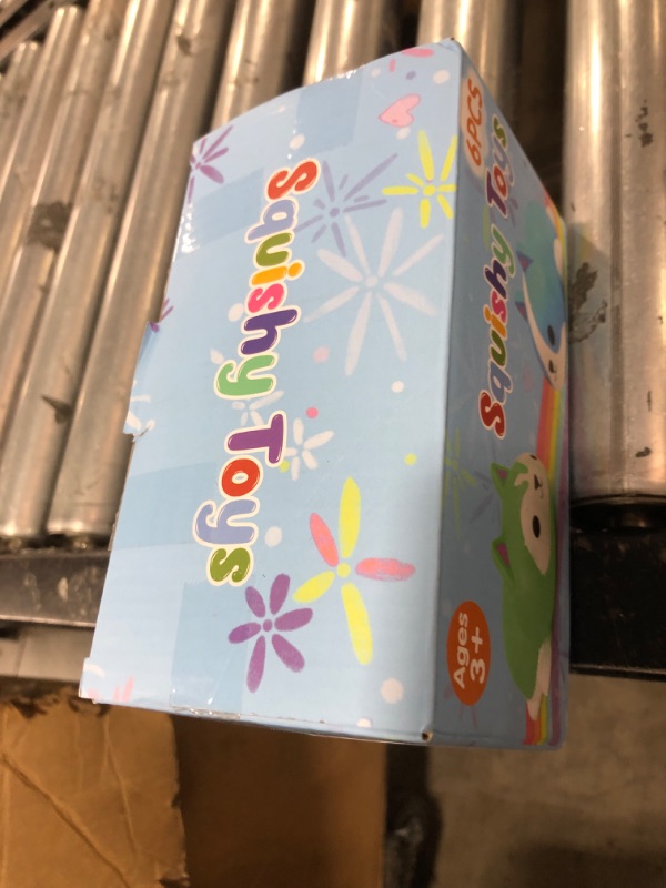 Photo 1 of Cat Squishies Stress Balls for Adults Kids: 6PCS Jumbo Animal Squishies Slow Rising Fidget Sensory Toys Classroom Prizes Party Favors Valentines Gifts Easter Goodie Bags Christmas Stocking Stuffers