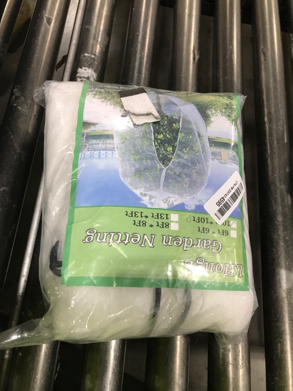 Photo 1 of 10x10Ft Large Tree Netting for Fruit Trees Keep Birds Squirrels Cicadas and Small Fly Out,Ideal Covers for Cherry Fig Blueberry Bushes Guava Peach Apple Trees(Zippers on Both Sides)
