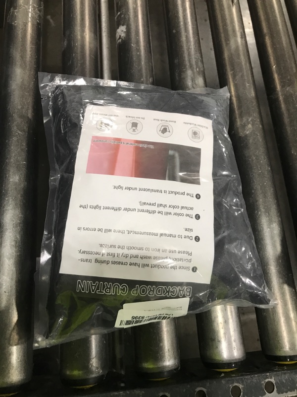 Photo 1 of 10 x 10 Feet Black A Backdrop Curtain for Partie, Background Curtains for Photoshoot, Birthday, Wedding, Halloween, Thanksgiving, Christmas, New Year Party Decorations 5Ft x 10Ft, 2 Panels