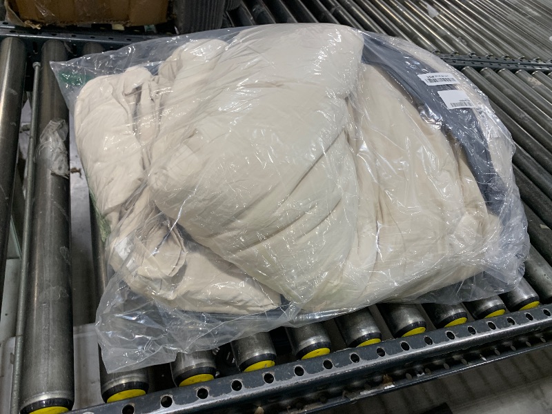 Photo 1 of Litanika Twin/Twin XL Size Comforter Set - 5 Piece Bed in a Bag Beige, Lightweight Solid Includes Comforter, Sheets, Pillowcases & Shams
