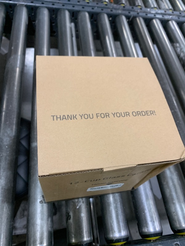Photo 1 of 12-Cup Replacement Glass Carafe for Cuisinart Coffee Maker Models CHW-12, CHW-12P1, DCC-1100BK, DCC-1200, DCC-2650, DGB-550BK, DGB-550BK1 DGB-625BC, DGB-700BC, and SS-12 Part# DCC-1200PRC