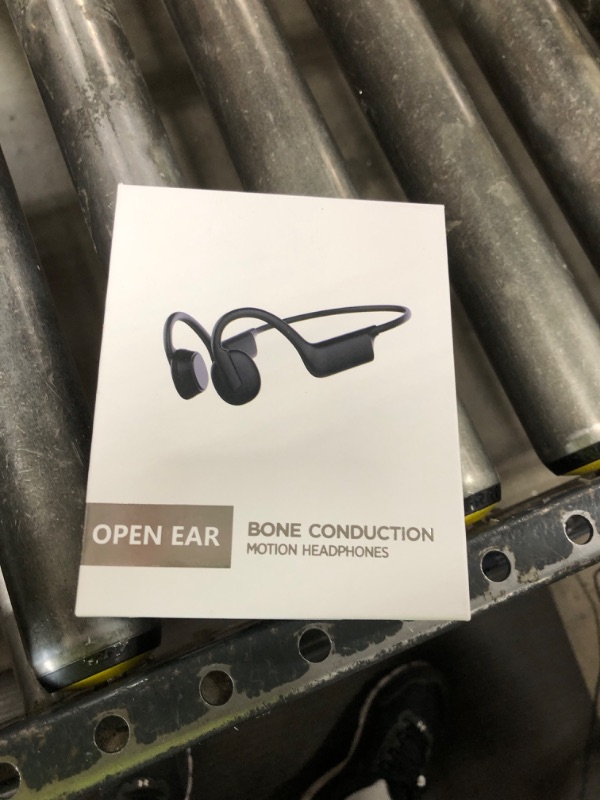 Photo 1 of Bone Conduction Headphones, Wireless Bluetooth Open-Ear Sports Headphones with Mic, Type-C Quick Charging Long Battery Life, Upgrade Waterproof Earphones for Running, Walking, Cycling, Workout, Gift