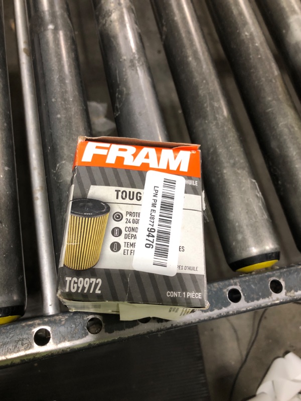 Photo 1 of FRAM Tough Guard TG9972 15K Mile Change Automotive Replacement Interval Spin-On Engine Oil Filter for Select Vehicle Model Years, Superior Vehicle Engine Protection Oil Filter