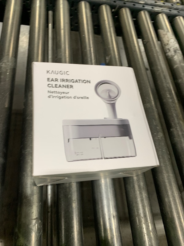 Photo 1 of KAUGIC Water Powered Ear Cleaner, Electric Ear Wax Removal Kit, FSA HSA Eligible, Ear Irrigation Kit with Sewage System and 4 Clean Mode, Safe and Effective Ear Flushing Kit for Adults with 3 Ear Tips