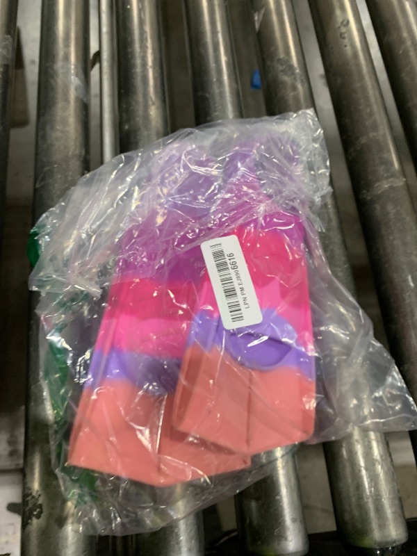 Photo 1 of Prsca Kids Swim Fins,Short Youth Fins Swimming Flippers,Swim Training Fins for Lap Swimming,for Children Girls Boys Beginners