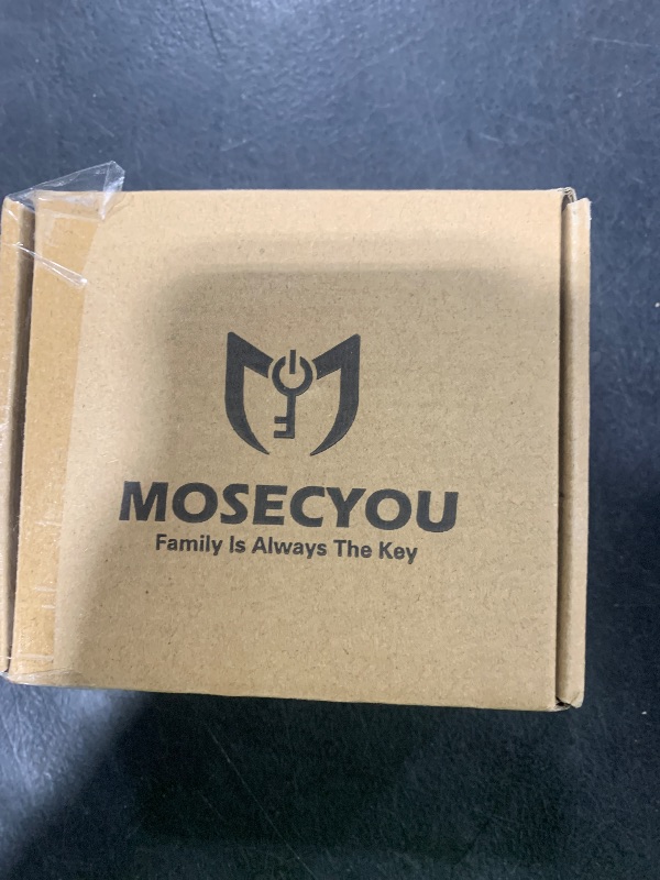 Photo 1 of MOSECYOU Door Knob Lockout Device, Cover to Disable The Doorknob/Faucet/Valve, Prevents Turning of Door Knob and Access to Keyhole, Prevents Operating The Knob (Without Padlock)
