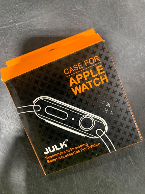 Photo 1 of JULK [2 Pack] for Apple Watch Screen Protector 46mm, Soft Cover for Series 10 Apple Watch, All Clear Ultra-Thin Protective Case for iWatch 2024