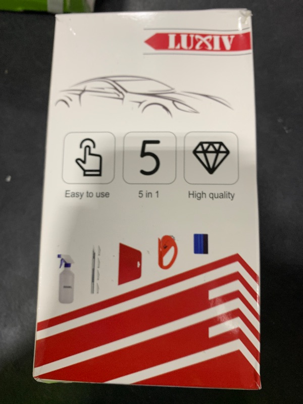 Photo 1 of Luxiv Window Tint Application Tools Kit, 5 Pcs Vehicle Glass Protective Film Installing Tool Car Window Squeegee Automotive Scrapers Tint