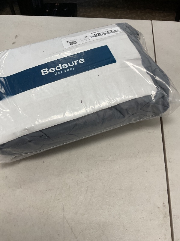 Photo 1 of Bedsure Duvet Cover Queen Size - Soft Double Brushed Bedding Set for Kids & Adults, Zipper Closure, 3 Pieces, Includes 1 Duvet Cover (90"x90") & 2 Pillow Shams, NO Comforter, Dark Grey