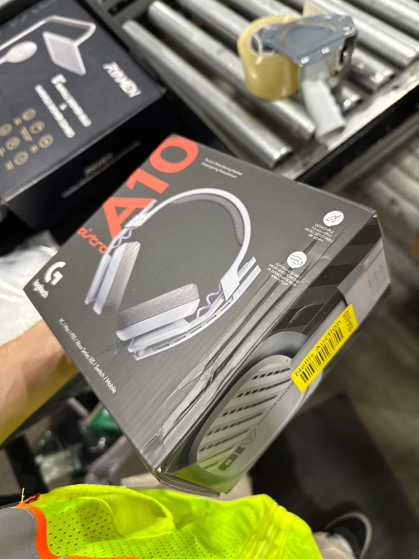 Photo 1 of Logitech G Astro A10 Gen 2 Cross-Platform Wired Gaming Headset for PlayStation 5/4, Xbox S|X, Nintendo Switch, PC: 3.5mm Headphone Jack, 32mm Drivers, Flip-to-Mute Mic, Over-Ear - Grey