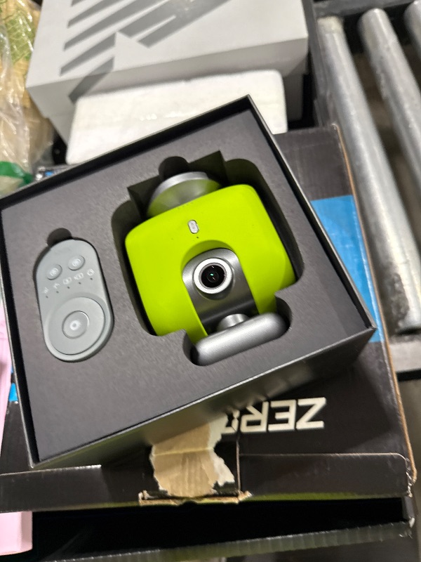 Photo 1 of XbotGo Chameleon AI Auto Sports Action Camera - 4K 60FPS Soccer Camera and Basketball Tracking Camera for Team Sports, Live Streaming, No Subscription, Works with iOS & Android (Lemon Green)