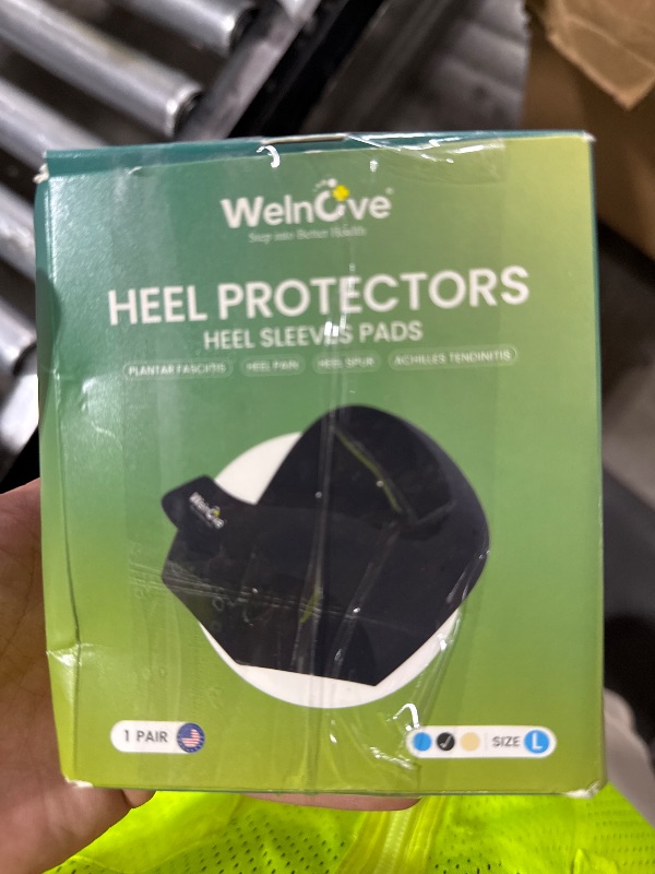 Photo 1 of Plantar Fasciitis Gel Heel Protectors - Welnove Heel Cups for Women Men Heels Spur Pain Relief - Heel Inserts Pads for Achilles Tendonitis Dry Cracked Heel Support Cushion(W 9.5-13 / M 8.5-14)