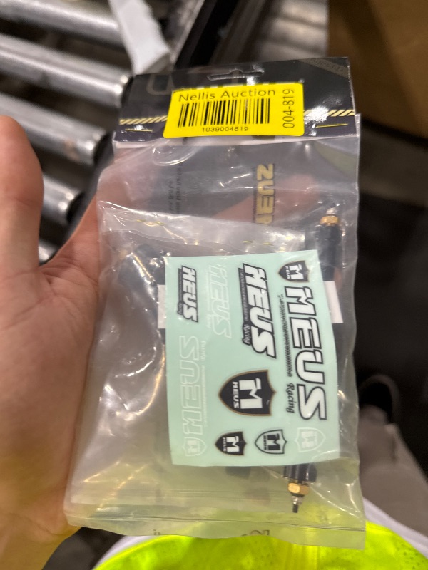 Photo 1 of MEUS RACING SCX24 Axles Isokinetic 3-Section CVD 52° Max. Steering Angle +5mm Widened SCX24 Upgrades for Axial SCX24 Deadbolt C10 JLU Gladiator Bronco 1/24 RC Crawler (Front and Rear- Black)