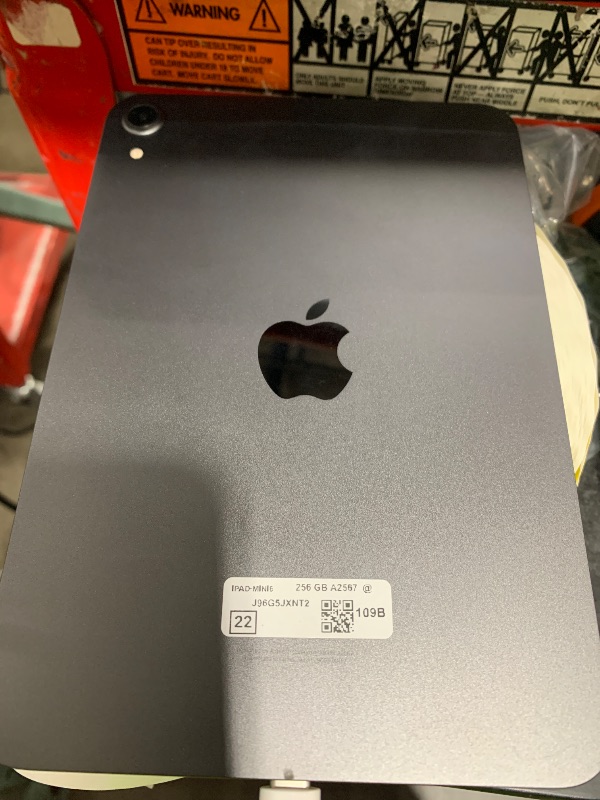 Photo 1 of Apple iPad mini 6-256GB - WiFi - Space Gray (Renewed Premium) LOCKED- PARTS