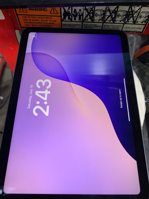 Photo 1 of Apple iPad mini 6-256GB - WiFi - Space Gray (Renewed Premium) LOCKED- PARTS
