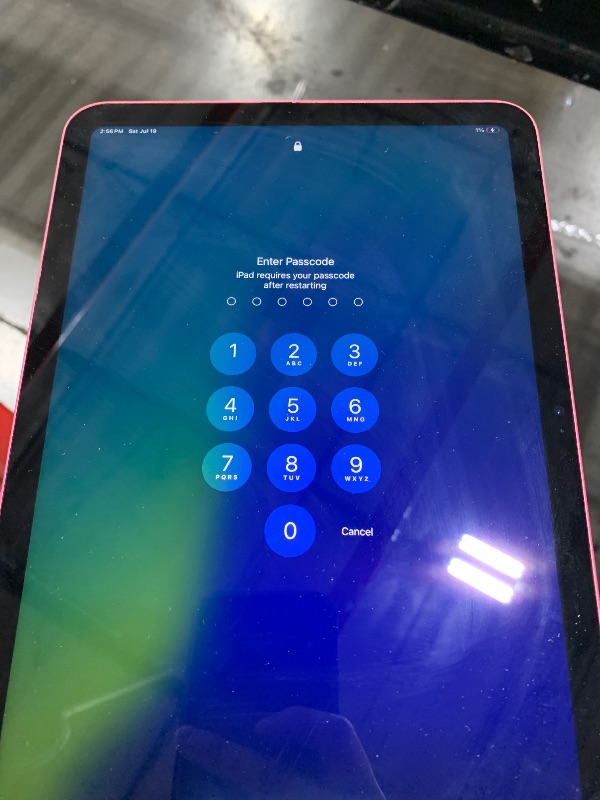 Photo 1 of (Locked) Apple iPad 11-inch: A16 chip, 11-inch Model, Liquid Retina Display, 128GB, Wi-Fi 6, 12MP Front/12MP Back Camera, Touch ID, All-Day Battery Life — Pink