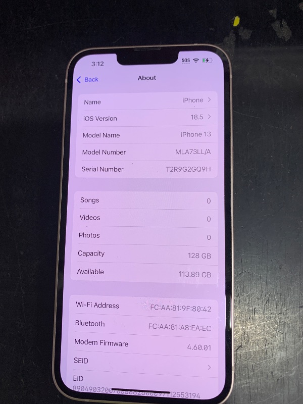 Photo 1 of Apple iPhone 13, 128GB, Pink - Unlocked (Renewed Premium)
