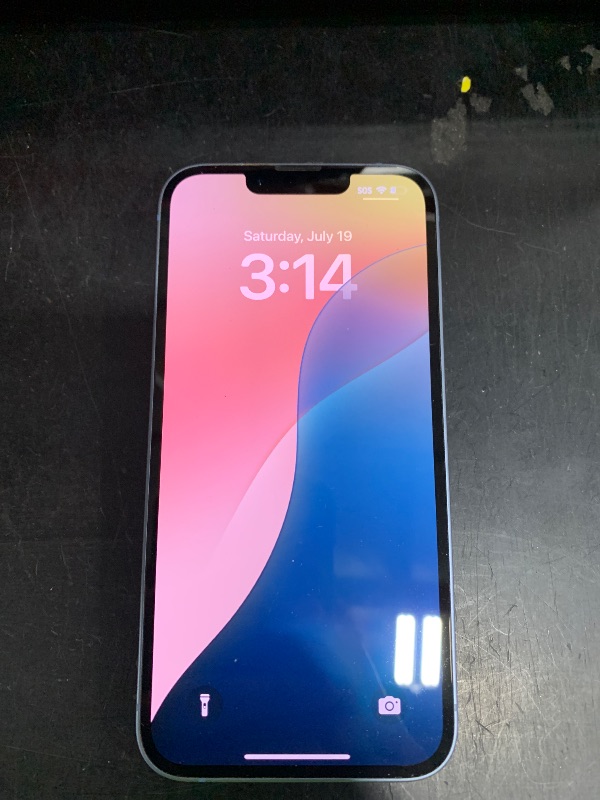Photo 1 of Apple iPhone 14, 128GB, Blue - Unlocked (Renewed Premium)