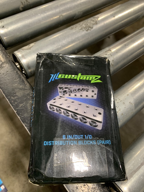 Photo 1 of 6 in / out 1/0 distribution blocks (pair)