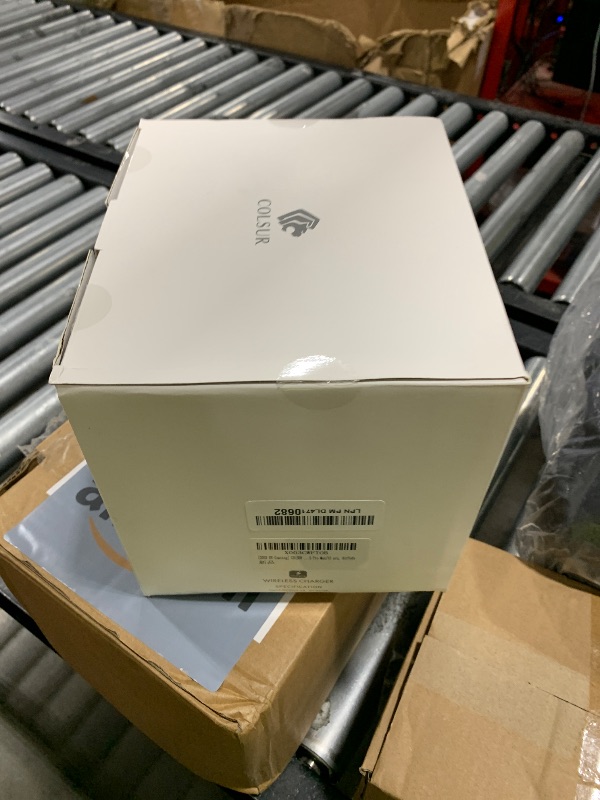 Photo 1 of [2025 UV-Coating] COLSUR Wireless Charging Station, 3 in 1 Charging Station, Alarm Clock with Wireless Charger, iPhone 12/13/14/15/16 Pro/13 Mini/13 Pro Max/12 pro, AirPods