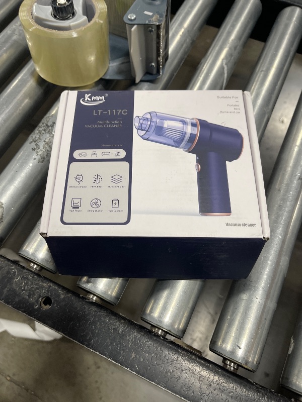 Photo 1 of Homepro Portable Hand Held Vacuum, Cordless Vacuum Cleaner for Car, Home, Office, Pets (Blue)