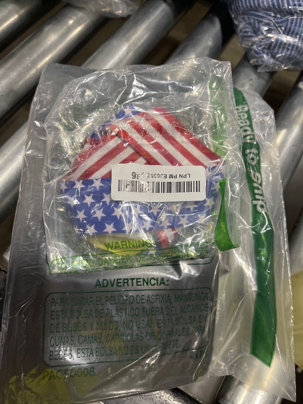 Photo 1 of Decade Awards Pickleball Fusion Medal- Gold | Pickle Ball Medal with Stars & Stripes Ribbon - 3 Inch Wide (Gold-SSNB)