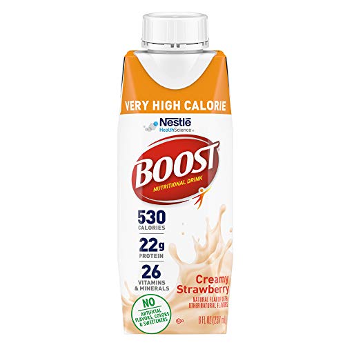 Photo 1 of Nestle Boost Very High Calorie Complete Nutritional Drink Strawberry 8 Oz Carton 24 Ct