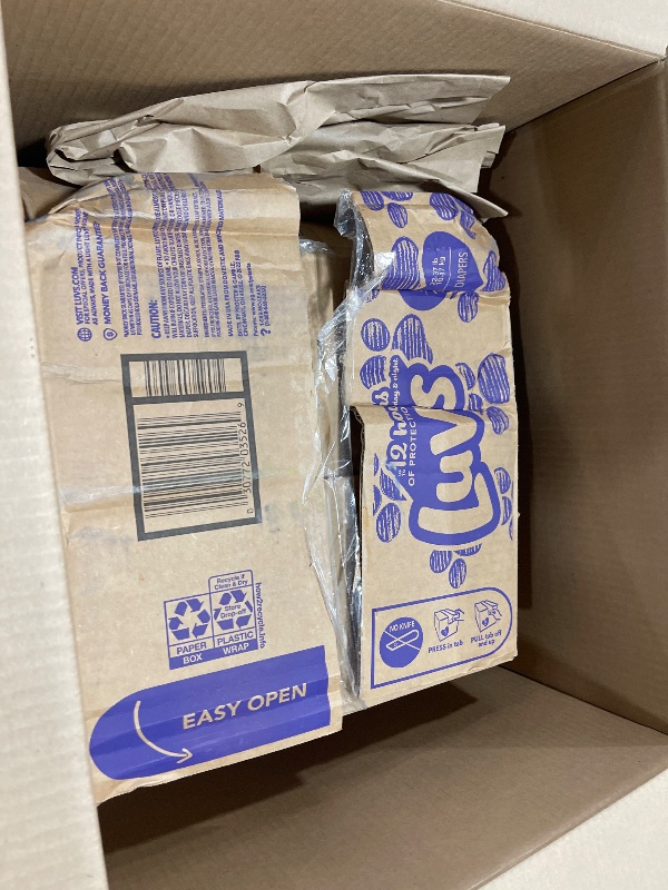 Photo 1 of Luvs Size 4 Baby Diapers, Platinum Protection Bluey Diapers for Day & Night, Size 4, 198 Count (Packaging May Vary)