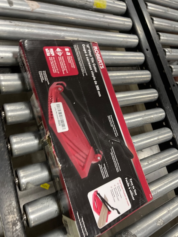 Photo 1 of ROBERTS 12" Vinyl Tile VCT Cutter up to 4 mm Thickness