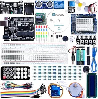 Photo 1 of ELEGOO UNO Project Super Starter Kit with Tutorial and UNO R3 Board Compatible with Arduino IDE