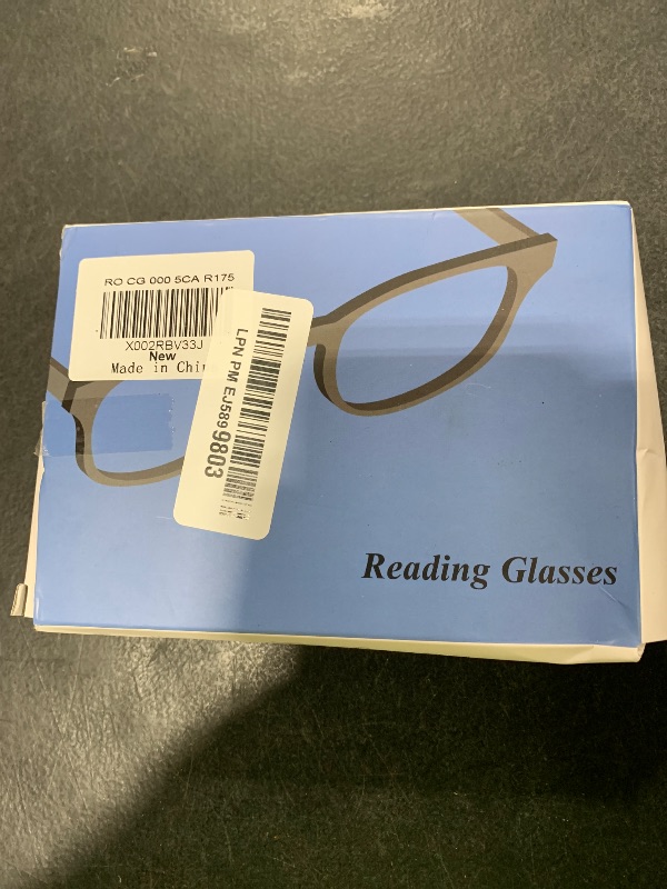 Photo 1 of 5 Pack Blue Light Blocking Reading Glasses Fashion Square Computer Readers for Women Men, Anti UV Ray Nerd Eyeglasses (5C A, 1.75)