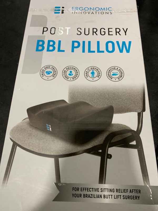 Photo 1 of BBL Pillow After Surgery for Sitting, Butt Pillow for Sitting Post Surgery, Pain and Pressure Relief for Home, Office, Driving - BBL Recovery Must Haves, Booty Pillows Brazilian Butt Lift Supplies