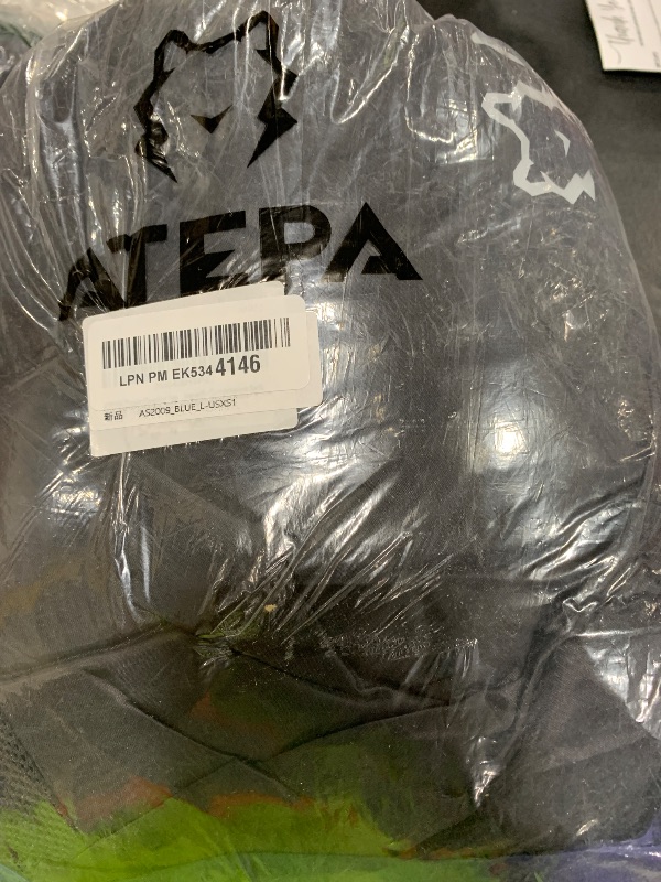 Photo 1 of ATEPA Down Sleeping Bag, 650 Fill Power Ultralight Warm Weather Summer Compact Waterproof Sleeping Bags for Adults with 15D Nylon & Compression Sack for Backpacking, Hiking, Camping, Blue